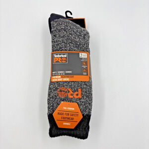 Timberland Pro Men’s Premium Heavyweight Work Boots Socks US 9-12 (2 pair) Orang